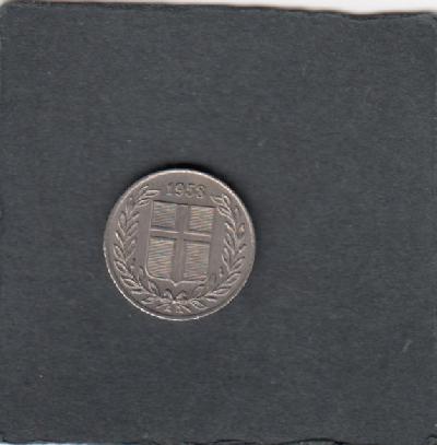 Beschrijving: 25 Aurar  